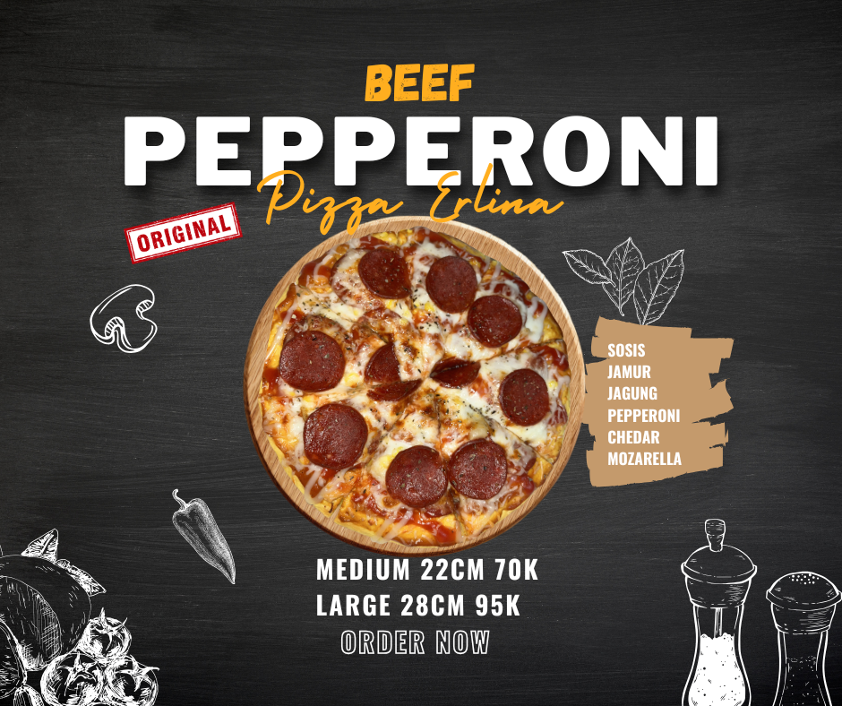 Pizza Beef Pepperoni